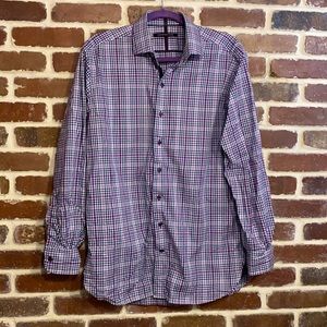 Hammer Made purple button down shirt size 41/16